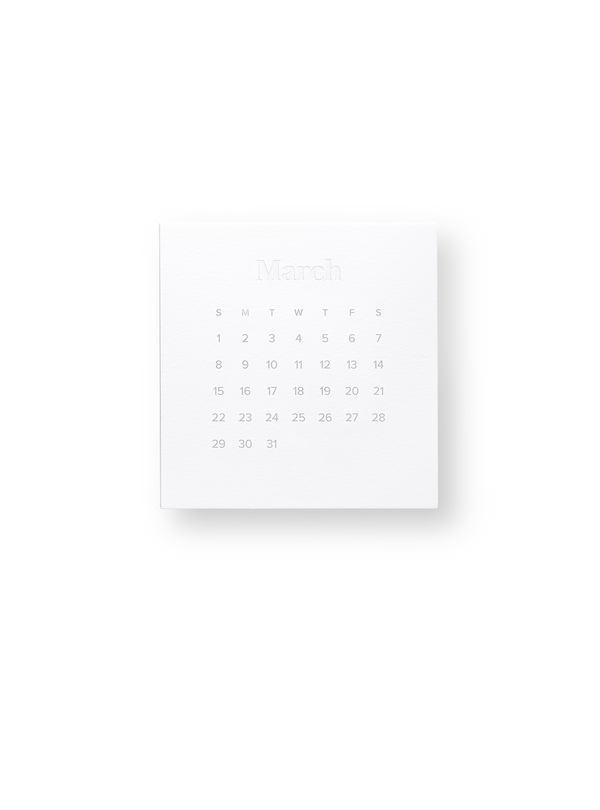 2026 Desk Calendar Cards