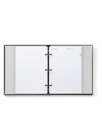 Compact Binder Planner interior goals spread view