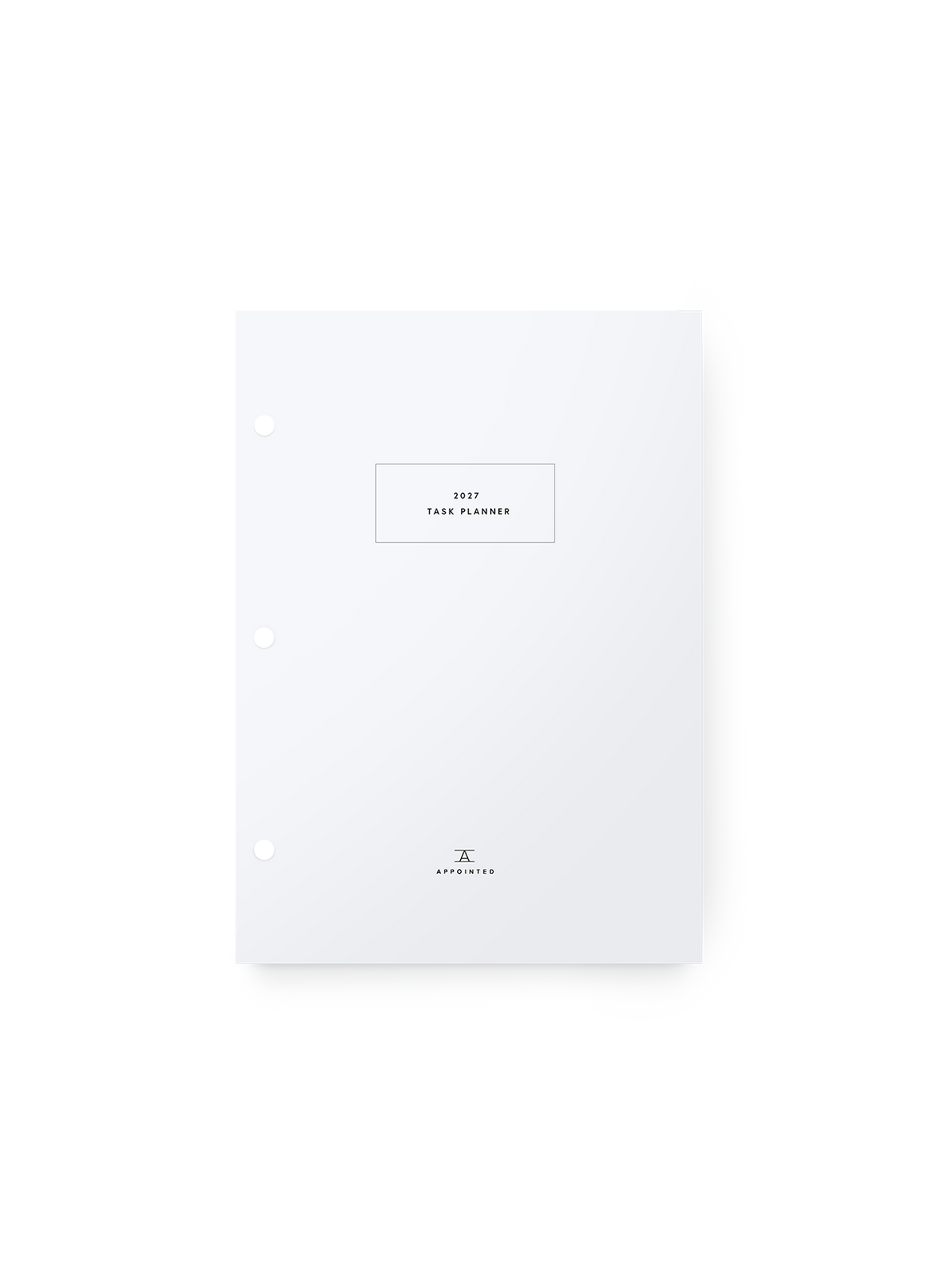 2027 Compact Binder Planner Insert