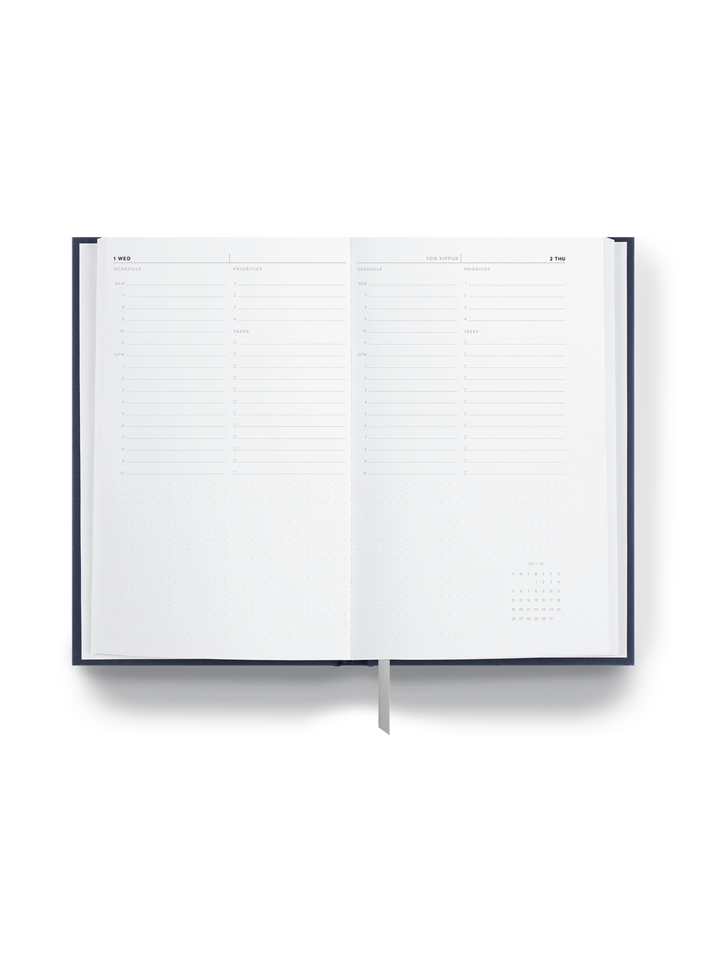 25-26 Daily Planner Interior daily view