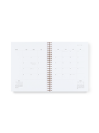 Weekly Grid Planner interior month spread