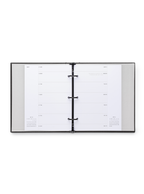 Compact Binder Planner interior two-week overview grid interior