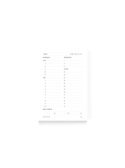 Daily Task Pad