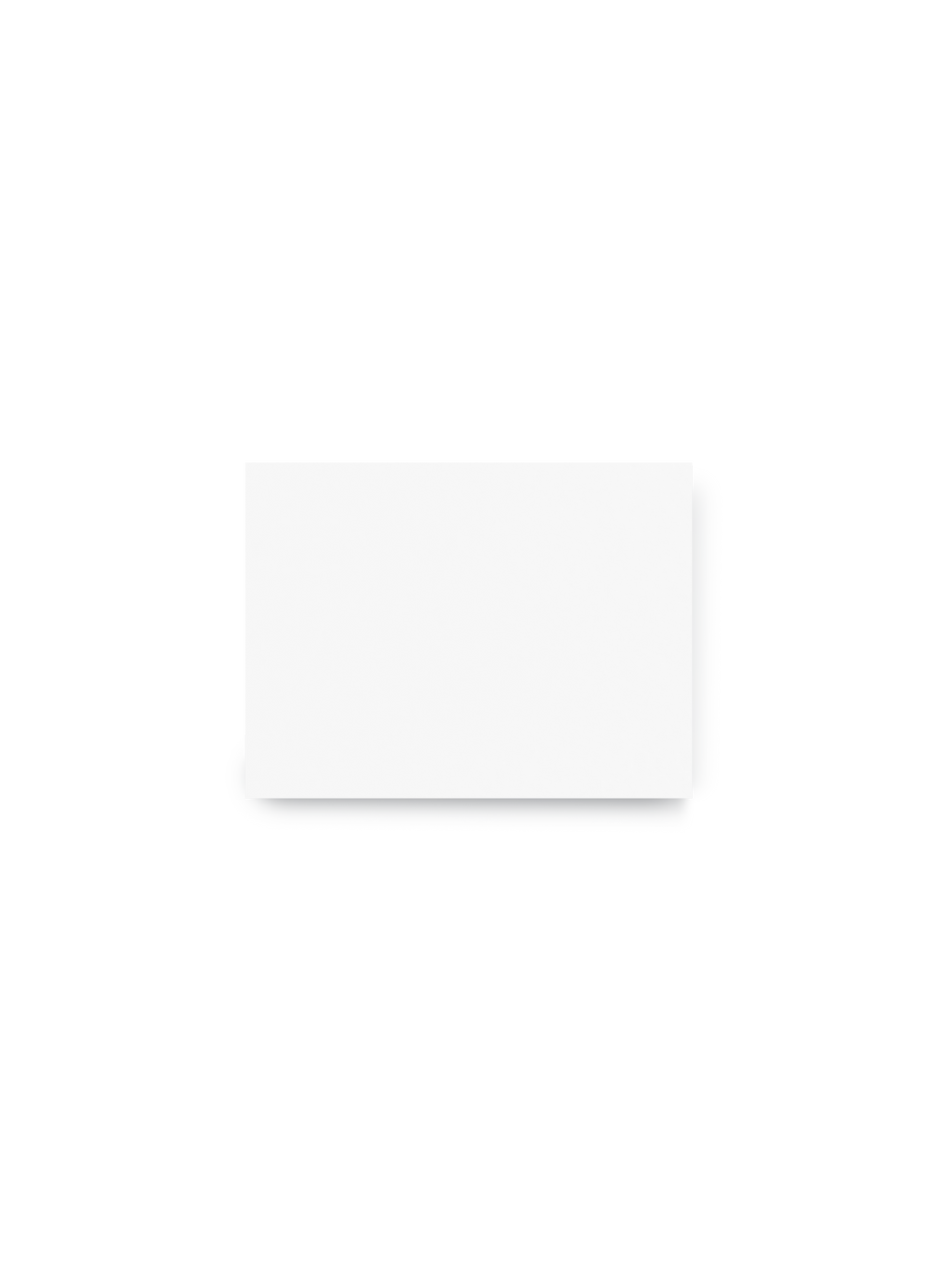 Flat Note front view