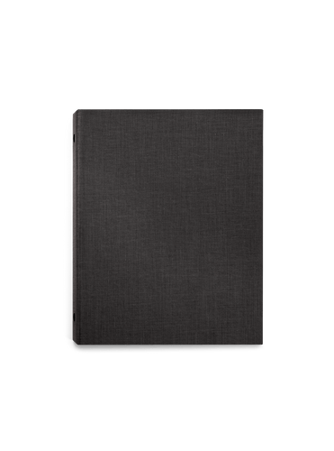 Appointed 26-27 Compact Binder planner  || Charcoal Gray