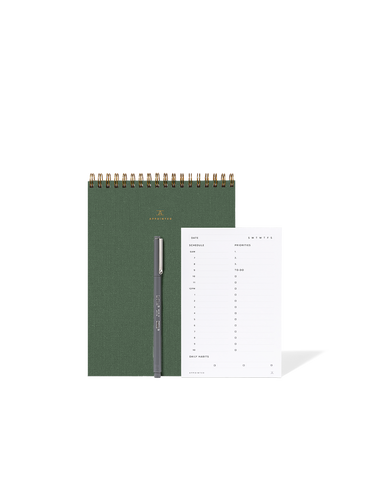 Appointed Daily Desk Set || Fern