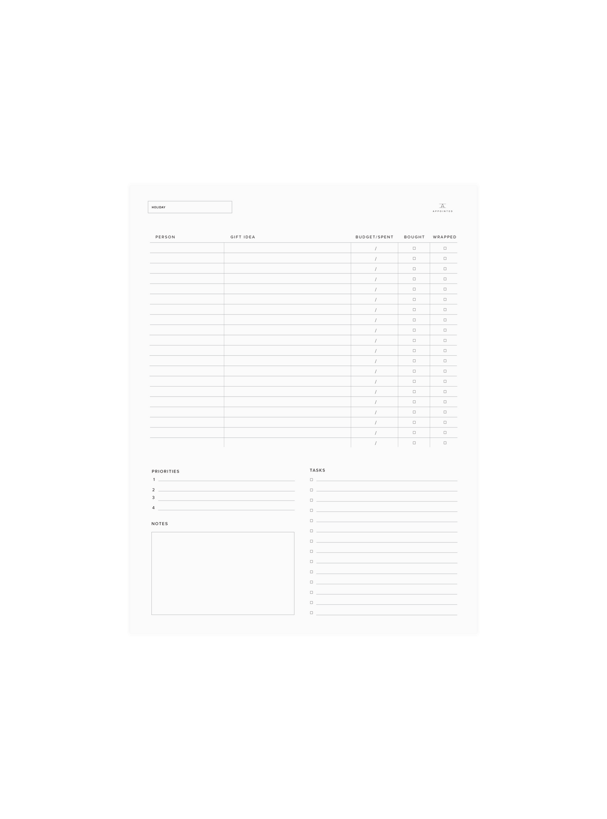 Gift Planning