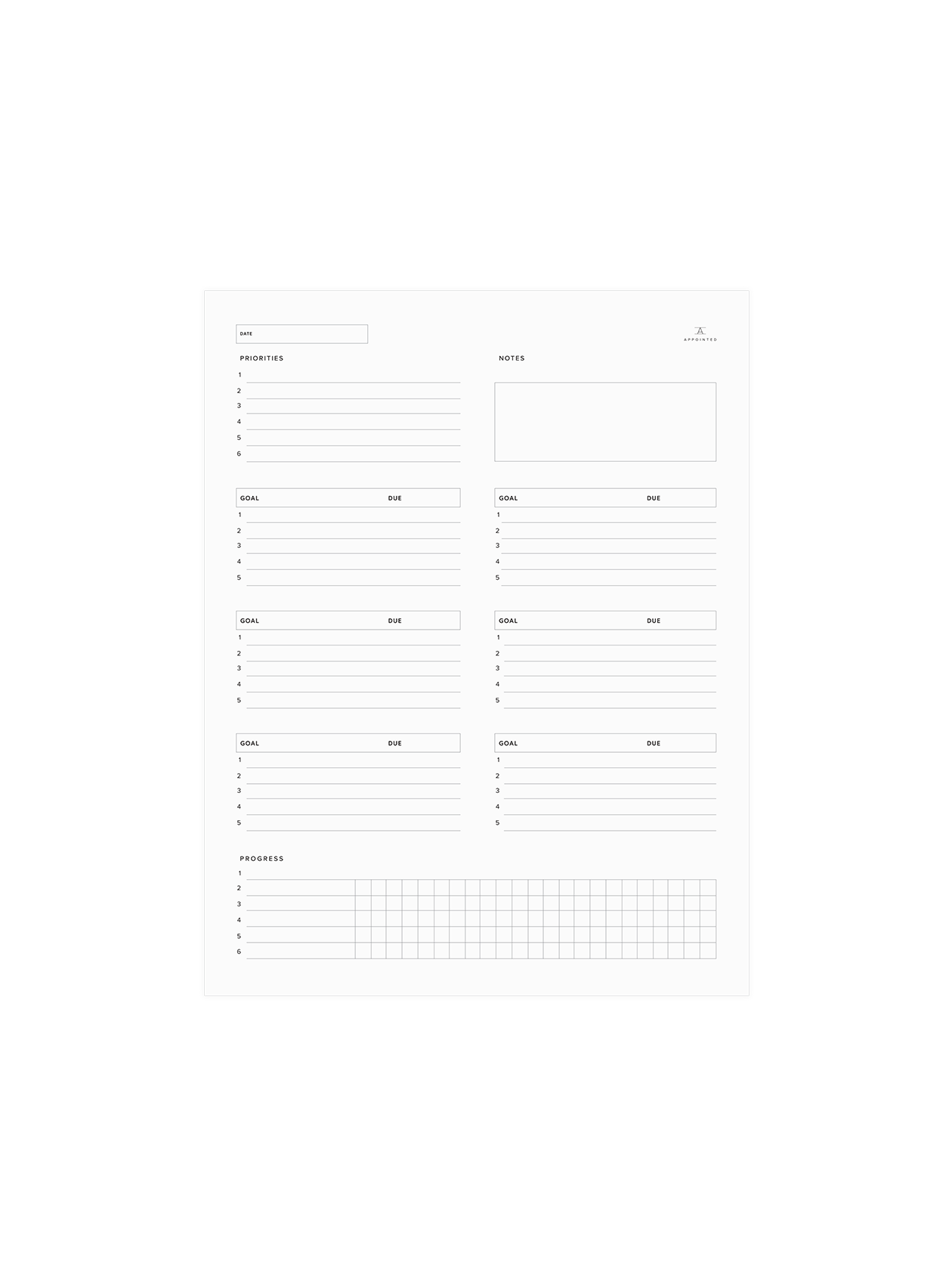 Goal Setting