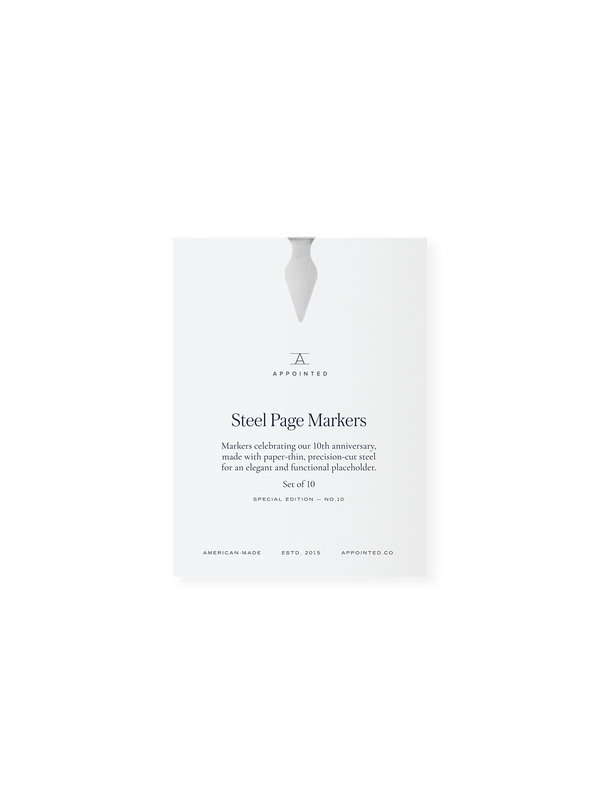 Steel Page Markers