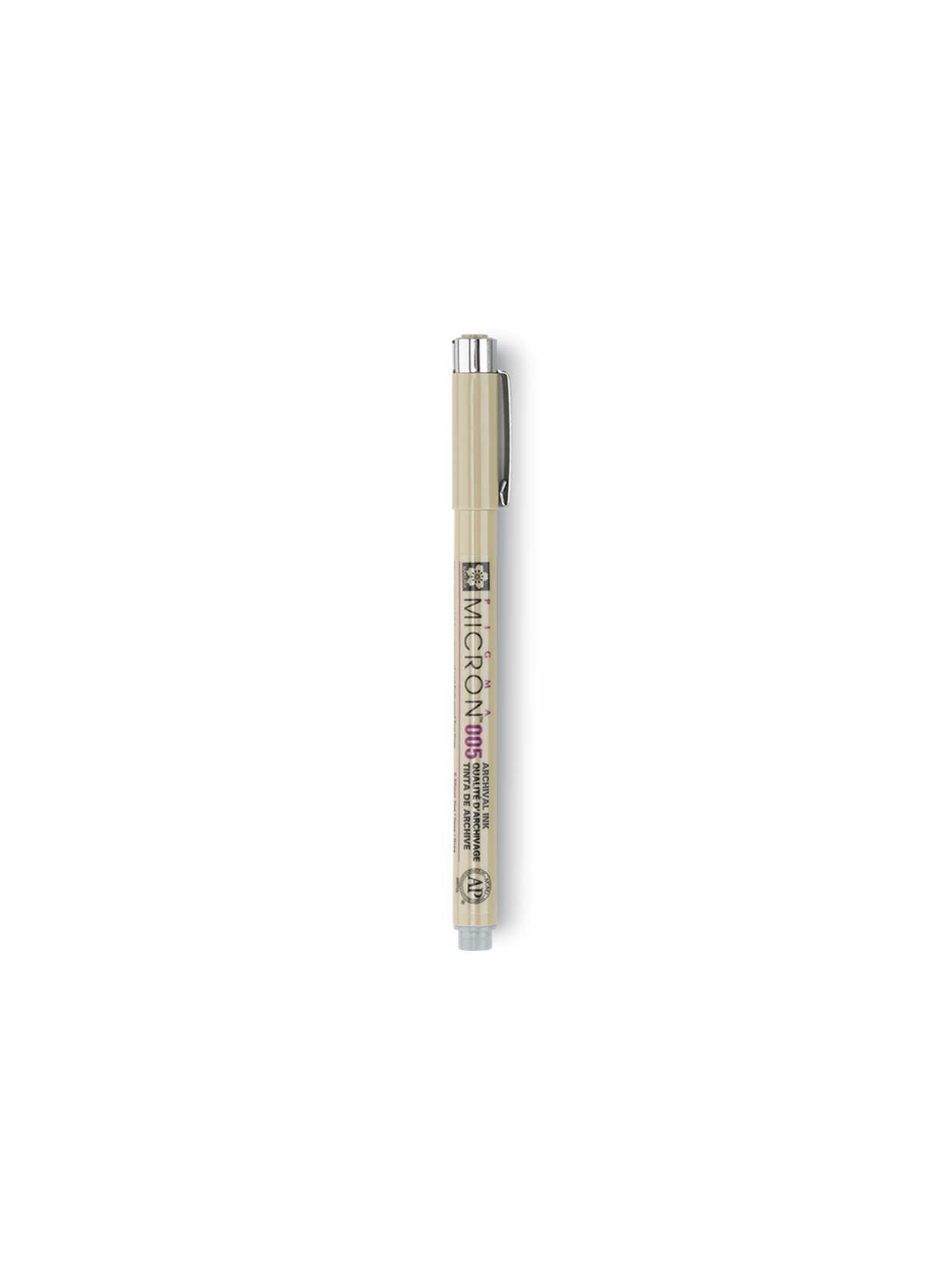 Micron Pen in Gray || Gray