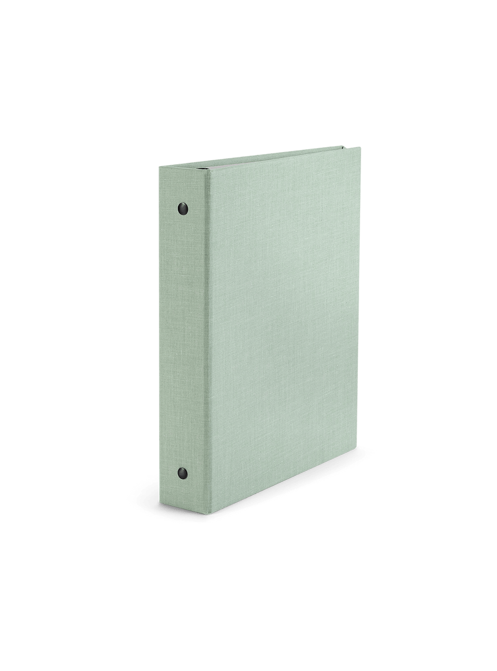 Compact Binder side angle view || Mineral Green