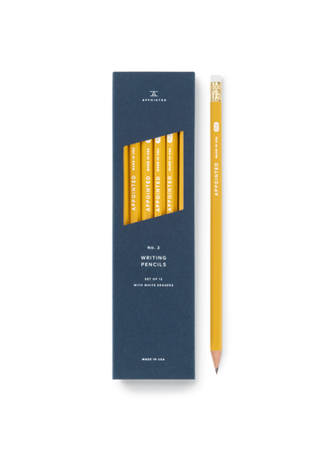 Appointed No. 2 Pencil Set || Schoolhouse Yellow